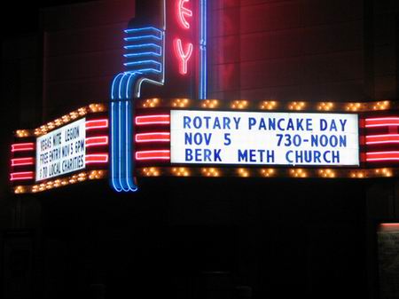 Berkley Theatre - Night Shot From Scott Biggs